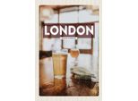 Vianmo Insegna In Legno 18X12 Cm London Uk Kingdom