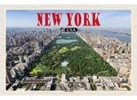 Vianmo Insegna In Legno 20X30 Cm New York Usa Central Park