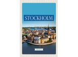 Vianmo Insegna In Legno 18X12 Cm Stockholm Schweden Mittelalter Stadt