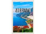 Vianmo Insegna In Legno 18X12 Cm Sorrento Italien Meer Ausblick Trip