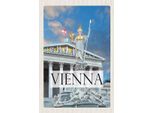 Vianmo Insegna In Legno 18X12 Cm Wien ÖSterreich Pallas Athene Reise