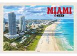Vianmo Insegna In Legno 20X30 Cm Miami Usa Strand HochhäUser Meer