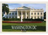 Vianmo Insegna In Legno 20X30 Cm Washington Dc Usa White House PräSident