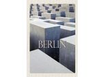 Vianmo Insegna In Legno 18X12 Cm Berlin Deutschland Antik Reise Trip