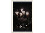 Vianmo Insegna In Legno 18X12 Cm Berlin Deutschland Schwarz Weiß