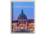 Vianmo Insegna Di Latta 40X30 Cm Copenhagen Denmark Amalienborg