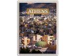 Vianmo Insegna Di Latta 40X30 Cm Athens Greece Blick Auf Die Stadt
