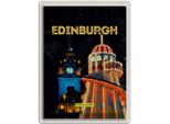 Vianmo Insegna Di Latta 40X30 Cm Edinburgh Scotland Nacht Lichter