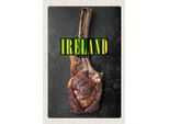 Vianmo Insegna In Legno 18X12 Cm Irland Irisches Anbus Tomahawk Steak