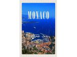 Vianmo Insegna In Legno 18X12 Cm Monaco Frankreich Europa Trip