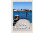 Vianmo Insegna In Legno 18X12 Cm Lago Maggiore Luxus Insel Meer
