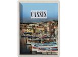 Vianmo Insegna Di Latta 40X30 Cm Cassis France Altstadt Meer
