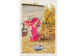 Vianmo Insegna In Legno 18X12 Cm Berlin Street Art Kunst GemäLde Rosa