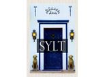 Vianmo Insegna In Legno 18X12 Cm Sylt Deutschland Blaues Haus