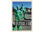 Vianmo Insegna In Legno 18X12 Cm Westerland Skulptur Reisende Riese