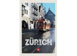 Vianmo Insegna In Legno 18X12 Cm ZüRich Schweiz Jelmoli StraßEnbahn