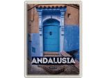 Vianmo Insegna Di Latta 40X30 Cm Andalusia Spain Retro Altstadt