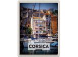 Vianmo Insegna Di Latta 40X30 Cm Corsica France Urlaubsort