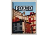 Vianmo Insegna Di Latta 40X30 Cm Porto Portugal Altstadt Tourismus