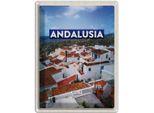 Vianmo Insegna Di Latta 40X30 Cm Andalusia Spain Panorama Tourismus