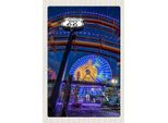 Vianmo Insegna In Legno 18X12 Cm Usa Amerika Historic Route 66 Park