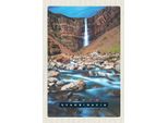 Vianmo Insegna In Legno 18X12 Cm Skandinavien Fluss Steine Wasserfall