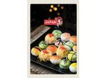 Vianmo Insegna In Legno 18X12 Cm Japan Asien Sushi Fisch Gurke Avocado