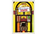 Vianmo Insegna In Legno 18X12 Cm Amerika Usa Musikbox Diner Tanzen