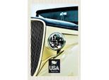 Vianmo Insegna In Legno 18X12 Cm Amerika Oldtimer Beige Lampe