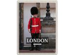 Vianmo Insegna Di Latta 40X30 Cm London Wachmann Buckingham Palace