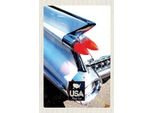 Vianmo Insegna In Legno 18X12 Cm Amerika Oldtimer Lichter Weiß