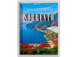 Vianmo Insegna Di Latta 40X30 Cm Sorrento Italien Meer Ausblick Trip