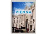 Vianmo Insegna Di Latta 40X30 Cm Wien ÖSterreich Architektur Reise