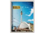 Vianmo Insegna Di Latta 40X30 Cm Berlin Deutschland Fernsehturm Trip