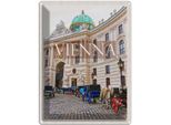 Vianmo Insegna Di Latta 40X30 Cm Wien ÖSterreich Kirche Mosaik