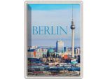 Vianmo Insegna Di Latta 40X30 Cm Berlin Deutschland Aussicht Stadt