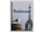 Vianmo Insegna Di Latta 40X30 Cm Bodensee Deutschland Leuchtturm