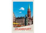 Vianmo Insegna In Legno 18X12 Cm Frankfurt Altstadt