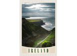 Vianmo Insegna In Legno 18X12 Cm Irland Europa Wiese