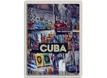 Vianmo Insegna Di Latta 40X30 Cm Cuba Karibik Freiheit Stadt GemäLde