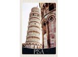 Vianmo Insegna In Legno 18X12 Cm Pisa Schiefer Turm