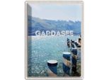 Vianmo Insegna Di Latta 40X30 Cm Gardasee Italien See Gebirge Reise