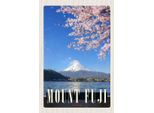 Vianmo Insegna In Legno 18X12 Cm Mont Fuji Japan Asien