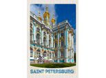 Vianmo Insegna In Legno 18X12 Cm Saint Petersburg Russland