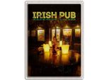 Vianmo Insegna Di Latta 40X30 Cm Irland Irisches Pub Wein Alkohol