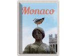Vianmo Insegna Di Latta 40X30 Cm Monaco Frankreich Europa Skulptur Vogel