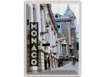 Vianmo Insegna Di Latta 40X30 Cm Monaco Frankreich SehenswüRdigkeiten