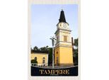 Vianmo Insegna In Legno 18X12 Cm Tampere Finnland Kirche