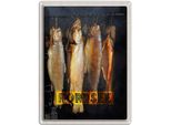 Vianmo Insegna Di Latta 40X30 Cm Nordsee Fisch Essen Delikatese Speisen