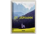 Vianmo Insegna Di Latta 40X30 Cm St. Johann In Tirol ÖSterreich Kirche